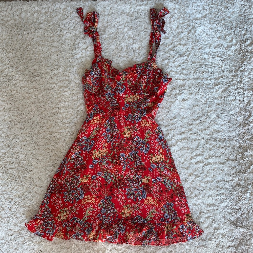 Juniors Floral Dress